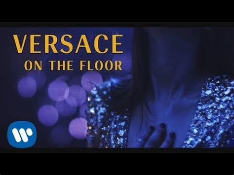 testo versace on the flor|versace on the floor meaning.